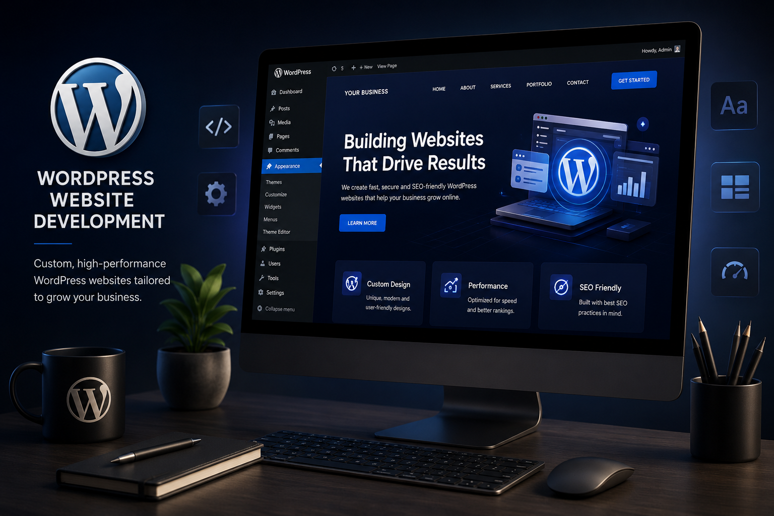wordpress website development wordpress website development